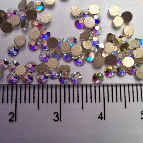 Crystal rhinestone ss10 clear AB