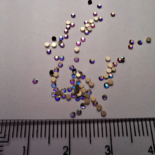 Crystal rhinestone ss3 clear AB