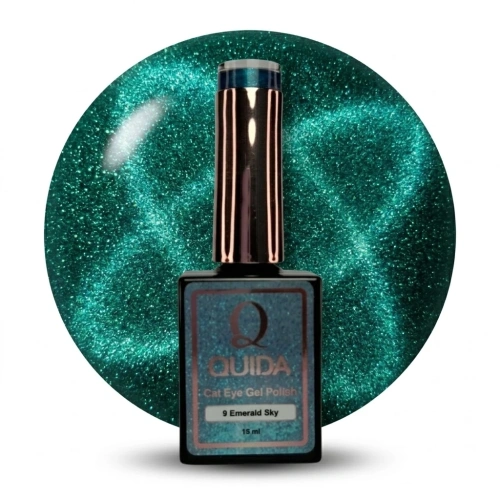 Cat eye Gelpolish Emerald sky #009