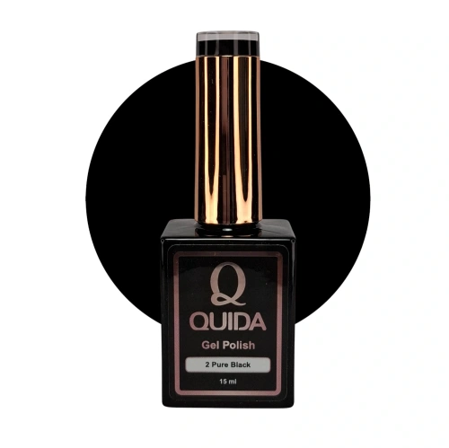 Quida Gelpolish – 2 Pure Black
